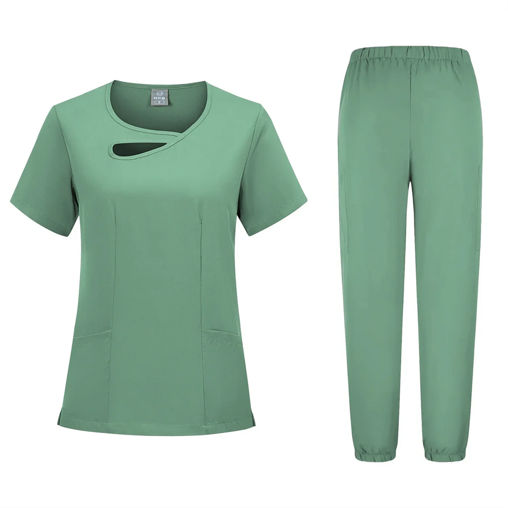 Erica Women's Plain Surgical Scrub Set