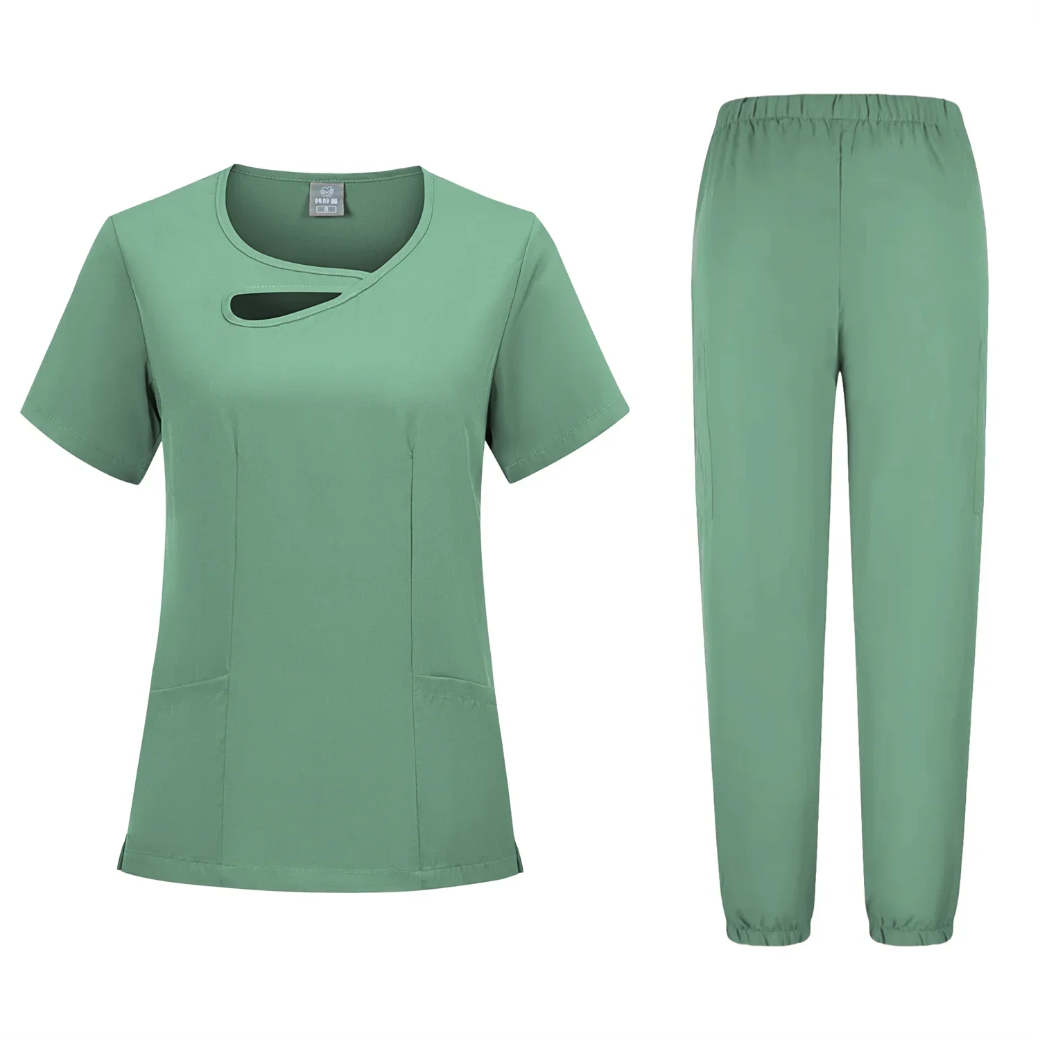 Erica Women's Plain Surgical Scrub Set