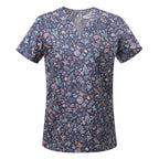 Men's Cotton Printed Animal Scrub Top