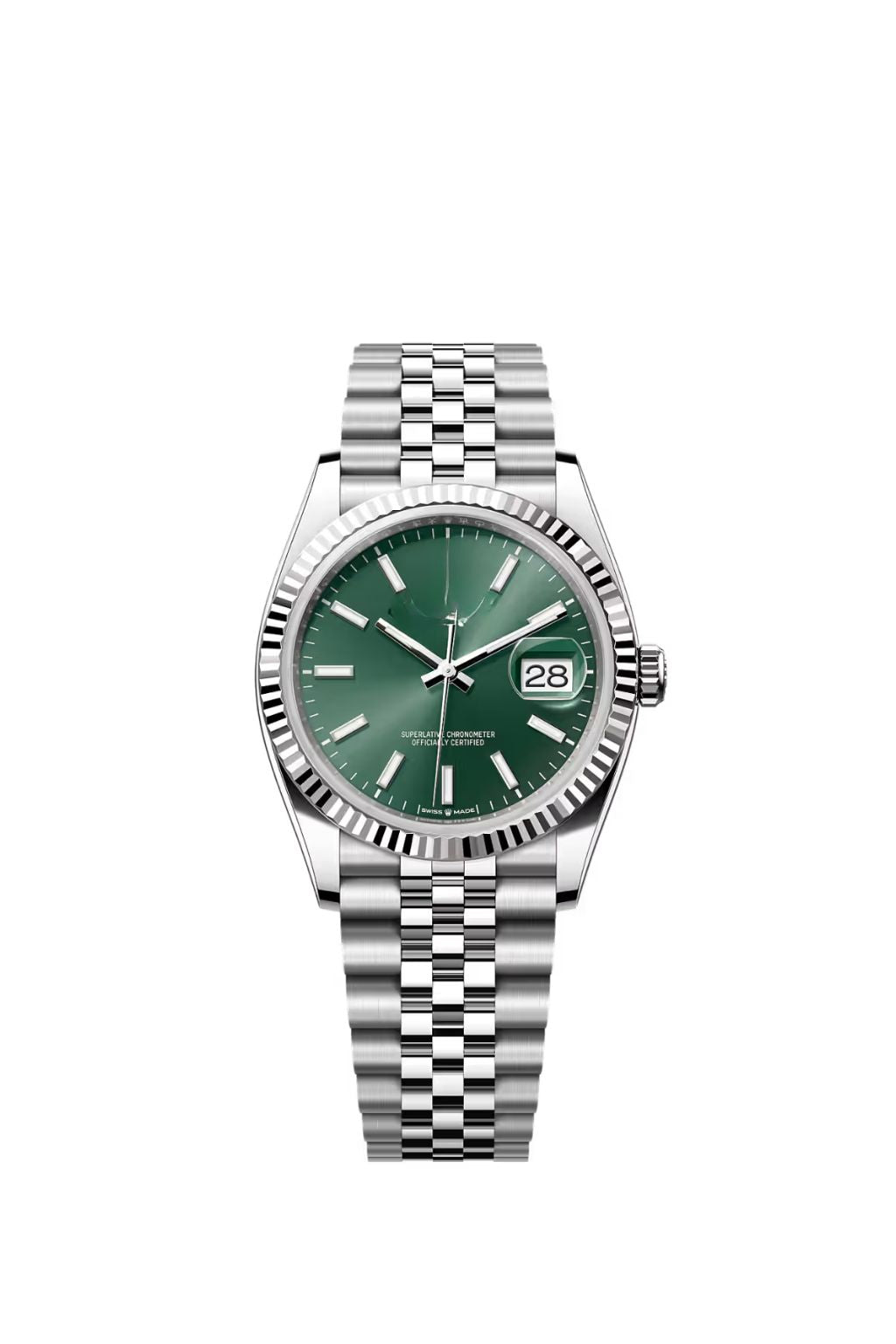 Datejust Oyster 36mm Green Dial 126234