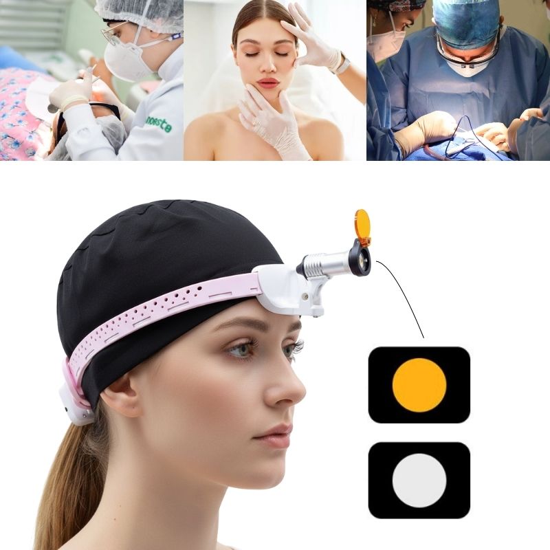 Wireless Surgical LED Headlight Precision
