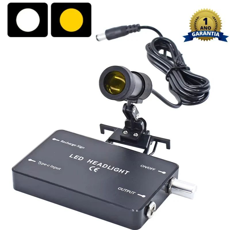 LED Headlight for Glasses and Loupes Illuminous
