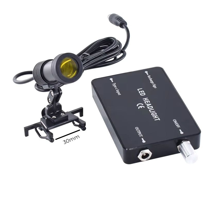 LED Headlight for Glasses and Loupes Illuminous