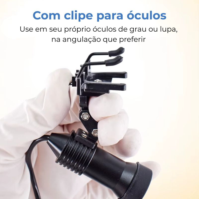 LED Headlight for Glasses and Loupes Illuminous