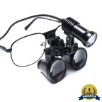 Binocular Loupe with LED Headlight Essential Plus 2.5X 3.5X