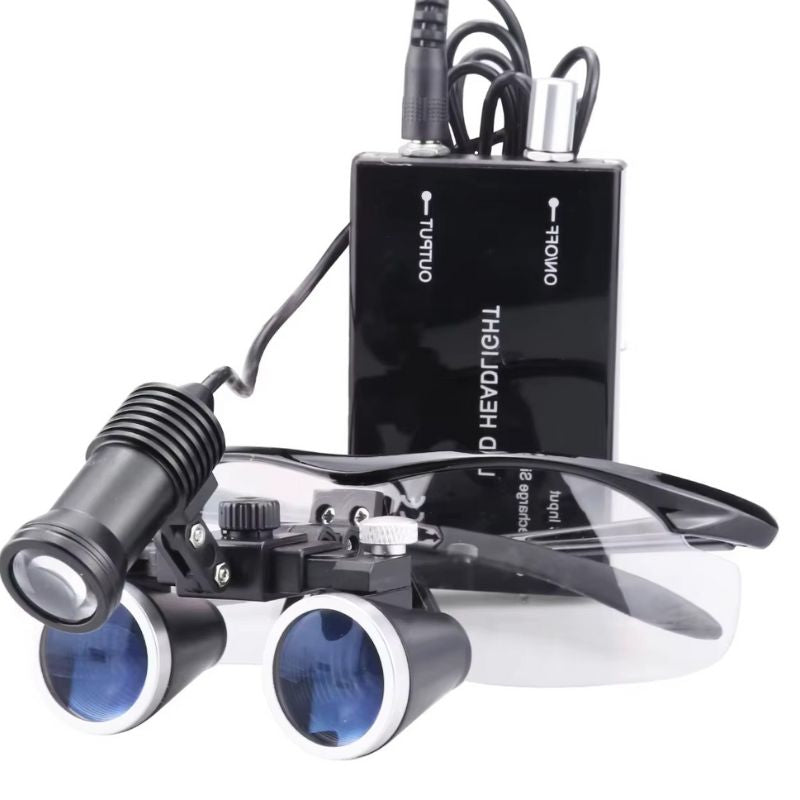 Binocular Loupe with LED Headlight Essential 2.5X 3.5X