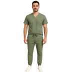 Men's Plain Jogger Surgical Scrub Set Carlos